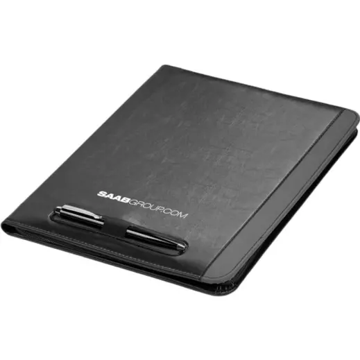Altitude Yale A4 Zip-Around Folder Branded Front